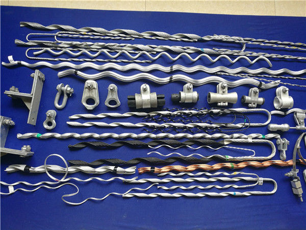 Operational Temperature Range Minus 40 Degrees Celsius To Plus 80 Degrees Celsius Preformed Dead End Galvanized Steel Customized Products