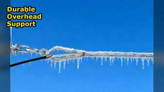 Dukungan Saluran Overhead Set Suspensi 300-3000mm