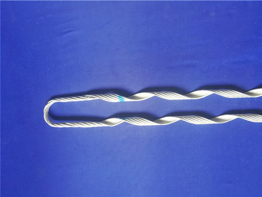 Koneksi yang dapat diandalkan Preformed Guy Grip Dead End Untuk Galvanized Steel Wire